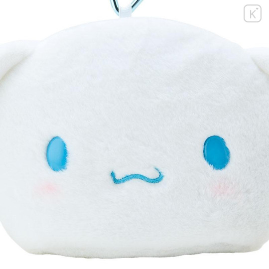 Japan Sanrio Original Face-shaped Pouch with Window - Cinnamoroll / Character Award 2024 - 4