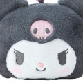 Japan Sanrio Original Face-shaped Pouch with Window - Kuromi / Character Award 2024 - 4