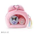 Japan Sanrio Original Face-shaped Pouch with Window - Kuromi / Character Award 2024 - 5