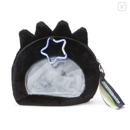 Japan Sanrio Original Face-shaped Pouch with Window - Badtz-maru / Character Award 2024 - 2