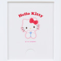 Japan Sanrio Original Framed Card Holder - Hello Kitty / Enjoy Idol - 7