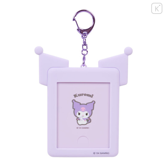 Japan Sanrio Original Framed Card Holder - Kuromi / Enjoy Idol - 3