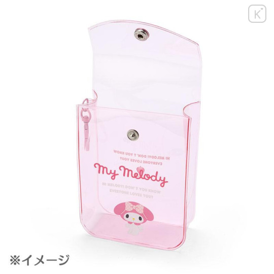 Japan Sanrio Original Clear Mini Pouch - Hello Kitty - 4