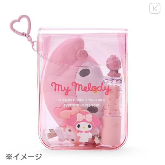 Japan Sanrio Original Clear Mini Pouch - Hello Kitty - 7