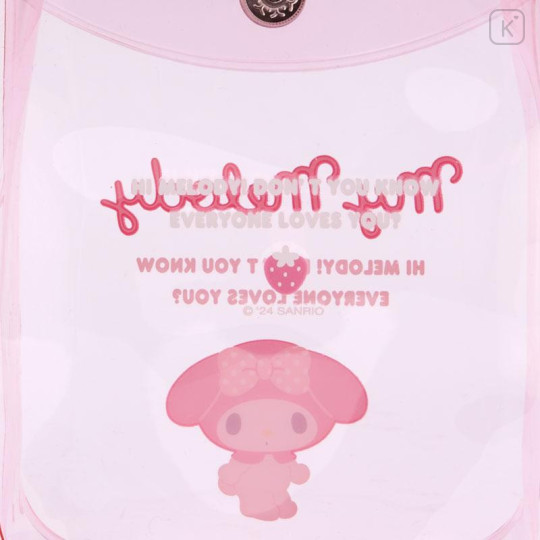 Japan Sanrio Original Clear Mini Pouch - My Melody - 6