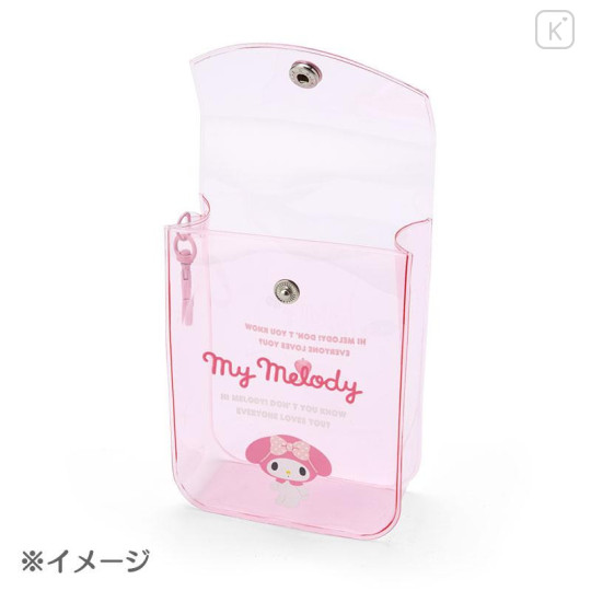 Japan Sanrio Original Clear Mini Pouch - Cinnamoroll - 4