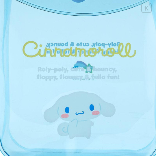 Japan Sanrio Original Clear Mini Pouch - Cinnamoroll - 5