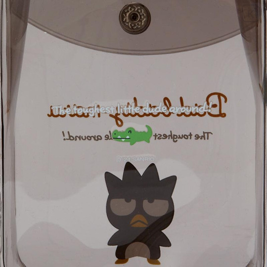 Japan Sanrio Original Clear Mini Pouch - Badtz-maru - 6