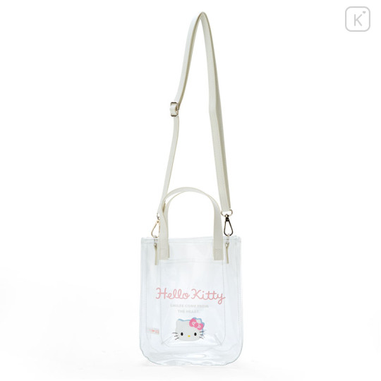 Japan Sanrio Original Clear Shoulder Bag - Hello Kitty - 1