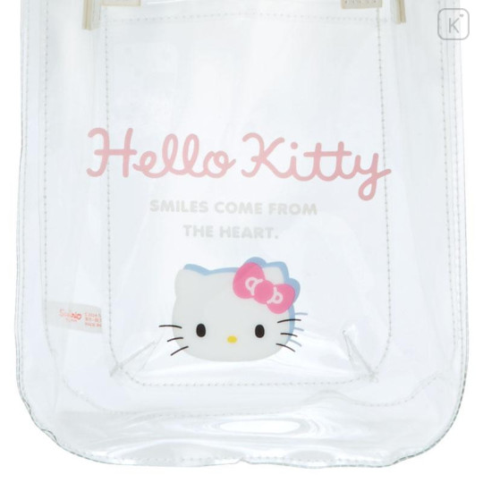 Japan Sanrio Original Clear Shoulder Bag - Hello Kitty - 5