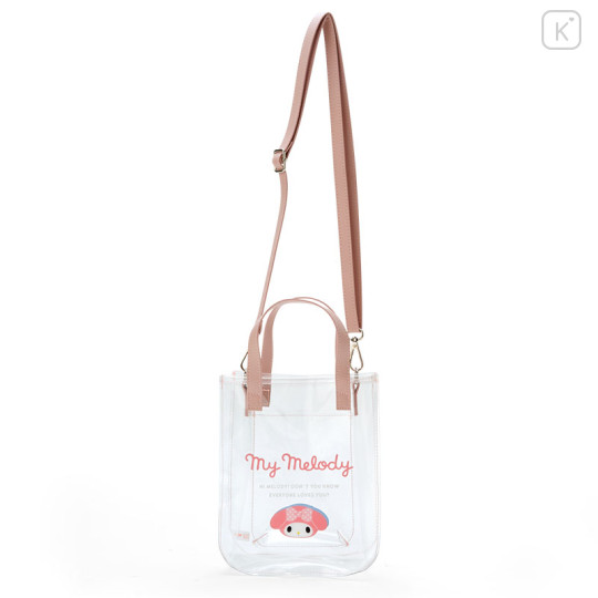 Japan Sanrio Original Clear Shoulder Bag - My Melody - 1