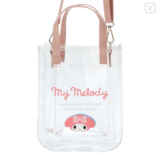 Japan Sanrio Original Clear Shoulder Bag - My Melody - 2