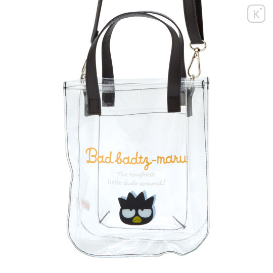 Japan Sanrio Original Clear Shoulder Bag - Badtz-maru - 2