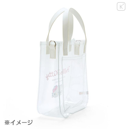 Japan Sanrio Original Clear Shoulder Bag - Badtz-maru - 4