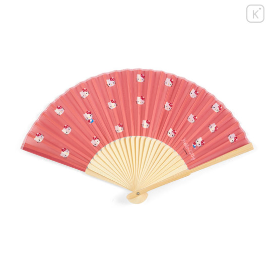 Japan Sanrio Original Folding Fan - Hello Kitty - 1