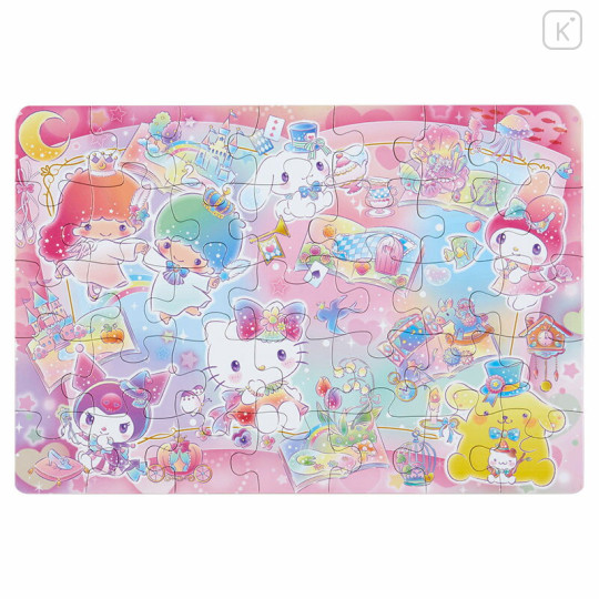 Japan Sanrio Kids Puzzle 5 Desgin Set - 2