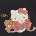 Japan Sanrio Sagara Embroidery Tote Bag - Hello Kitty - 4