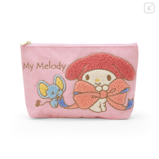 Japan Sanrio Sagara Embroidery Pouch - My Melody - 1