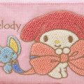 Japan Sanrio Sagara Embroidery Pouch - My Melody - 2