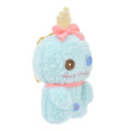 Japan Disney Store Fluffy Plush Keychain - Scrump : Hoccho Blessed - 3