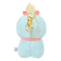 Japan Disney Store Fluffy Plush Keychain - Scrump : Hoccho Blessed - 4