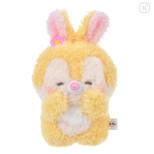Japan Disney Store Fluffy Plush Keychain - Miss Bunny / Hoccho Blessed - 1