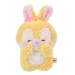 Japan Disney Store Fluffy Plush Keychain - Miss Bunny / Hoccho Blessed