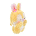 Japan Disney Store Fluffy Plush Keychain - Miss Bunny / Hoccho Blessed - 3