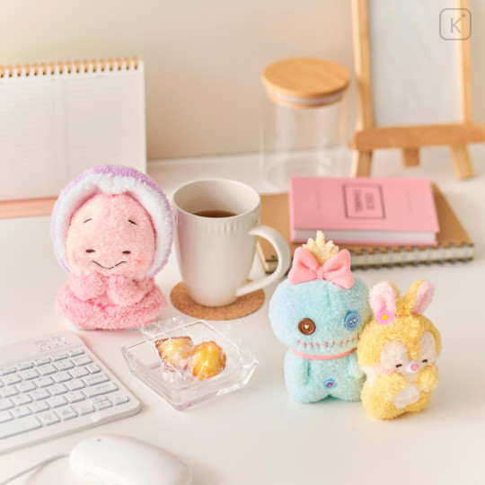 Japan Disney Store Fluffy Plush Keychain - Miss Bunny : Hoccho Blessed - 8