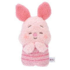 Japan Disney Store Fluffy Plush (S) - Piglet / Hoccho Blessed