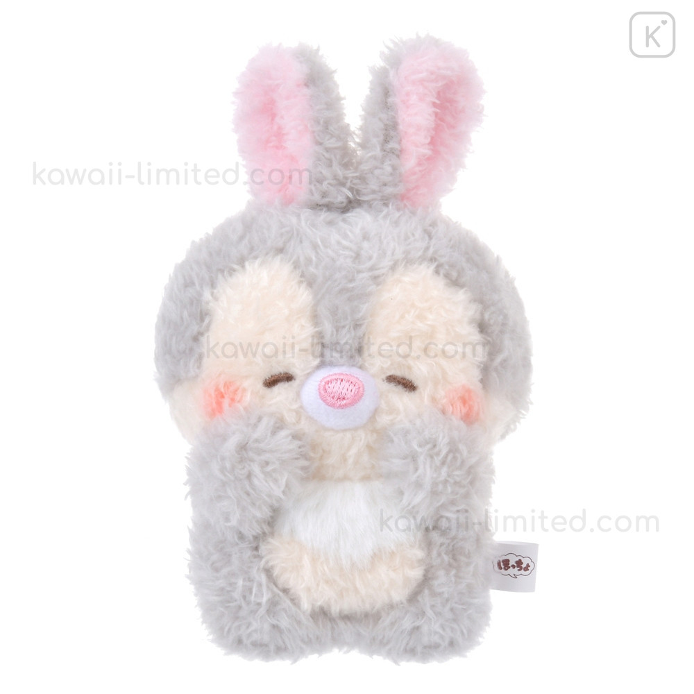 フレンチキーホルダー　PUY DU FOU ピュイ・デュ・フー テーマパーク　白 Japan Disney Store Fluffy Plush Keychain - Thumper : Hoccho