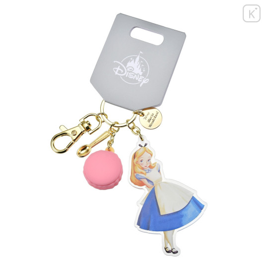 Japan Disney Store Keychain - Alice In Wonderland / Sweet Garden - 2