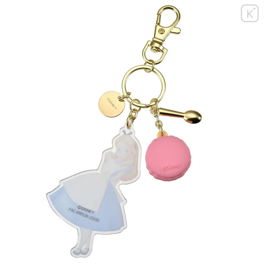 Japan Disney Store Keychain - Alice In Wonderland / Sweet Garden - 3