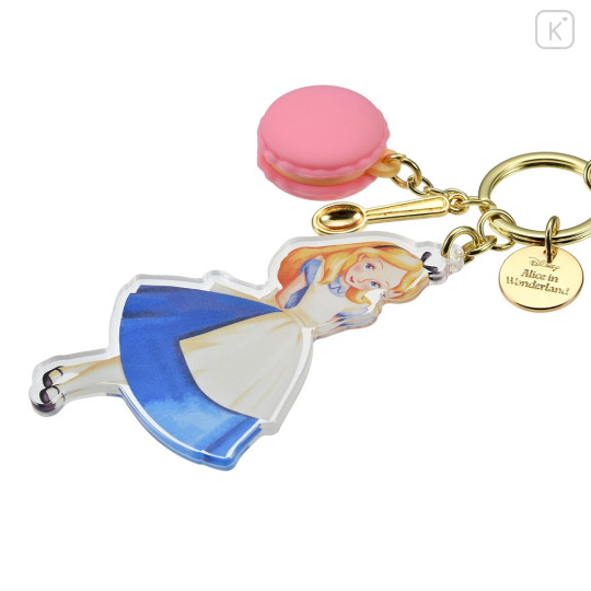 Japan Disney Store Keychain - Alice In Wonderland / Sweet Garden - 4