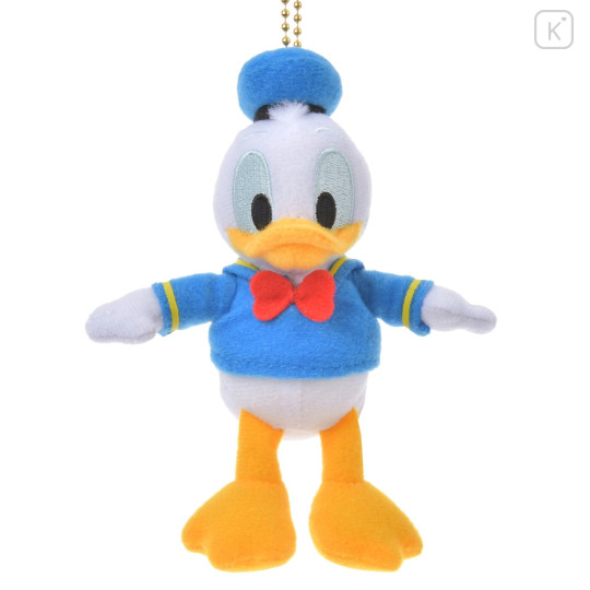 Japan Disney Store Fluffy Plush Keychain - Donald Duck / Mini Japan Style - 1
