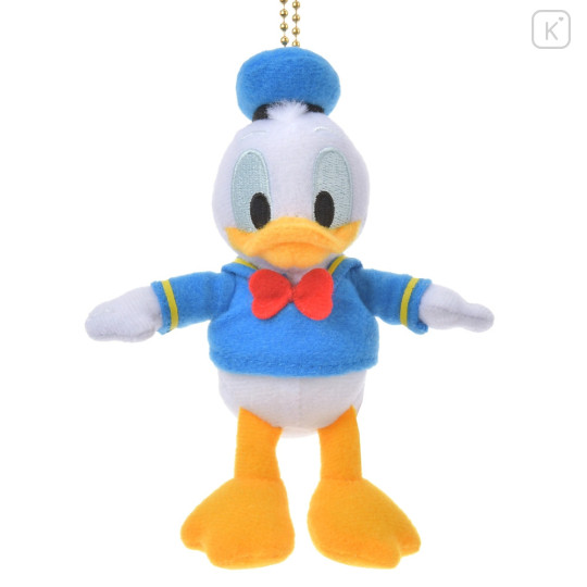 Japan Disney Store Fluffy Plush Keychain - Donald Duck : Mini Japan Style - 1