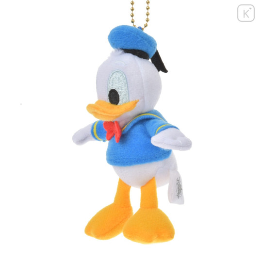 Japan Disney Store Fluffy Plush Keychain - Donald Duck / Mini Japan Style - 2