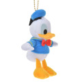 Japan Disney Store Fluffy Plush Keychain - Donald Duck / Mini Japan Style - 3
