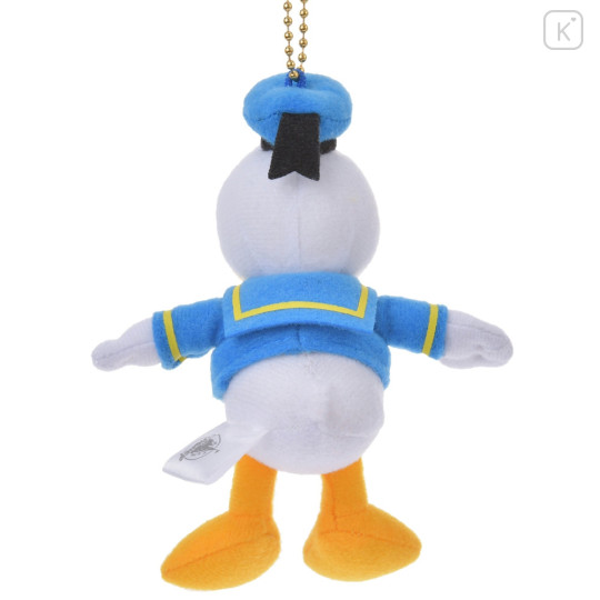 Japan Disney Store Fluffy Plush Keychain - Donald Duck / Mini Japan Style - 4