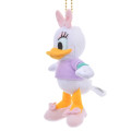 Japan Disney Store Fluffy Plush Keychain - Daisy Duck / Mini Japan Style - 2