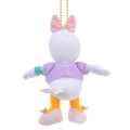 Japan Disney Store Fluffy Plush Keychain - Daisy Duck / Mini Japan Style - 4