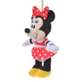 Japan Disney Store Fluffy Plush Keychain - Minnie Mouse : Mini Japan Style - 2