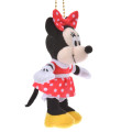 Japan Disney Store Fluffy Plush Keychain - Minnie Mouse : Mini Japan Style - 3