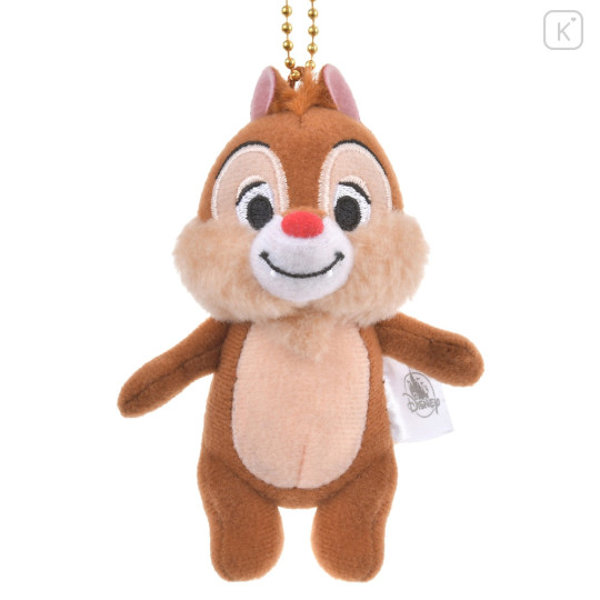 Japan Disney Store Fluffy Plush Keychain - Dale : Mini Japan Style - 1