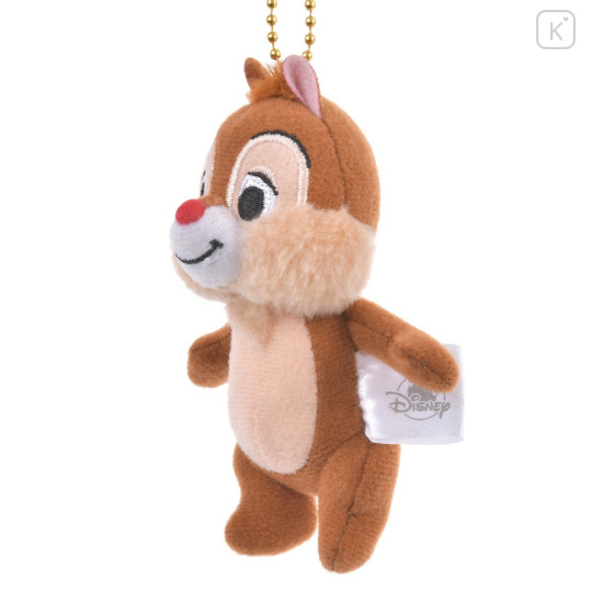 Japan Disney Store Fluffy Plush Keychain - Dale : Mini Japan Style - 2