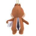 Japan Disney Store Fluffy Plush Keychain - Dale : Mini Japan Style - 4