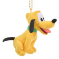 Japan Disney Store Fluffy Plush Keychain - Pluto : Mini Japan Style - 3