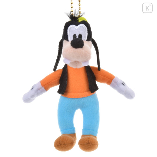 Japan Disney Store Fluffy Plush Keychain - Pluto : Mini Japan Style - 1