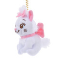 Japan Disney Store Fluffy Plush Keychain - Marie Cat / Mini Japan Style - 2