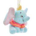 Japan Disney Store Fluffy Plush Keychain - Dumbo / Mini Japan Style - 3